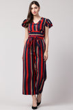 Striped Women Jumpsuit